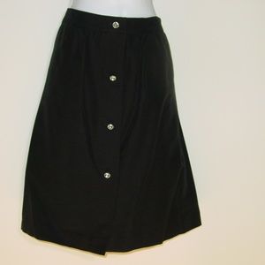 TALBOTS BLACK SKIRT SIZE 6